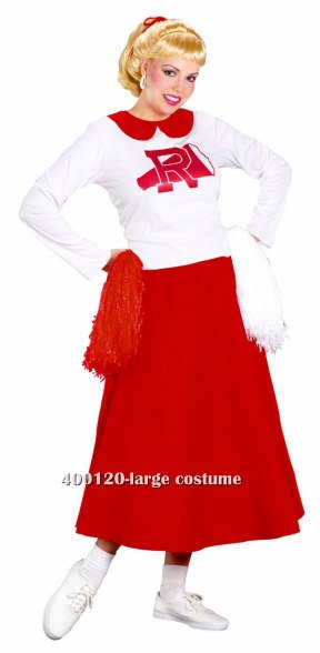 Adult Grease Rydell High Cheerleader Costume