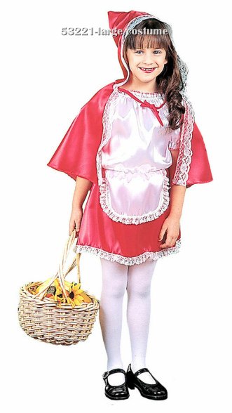 Girls Red Riding Hood Costume