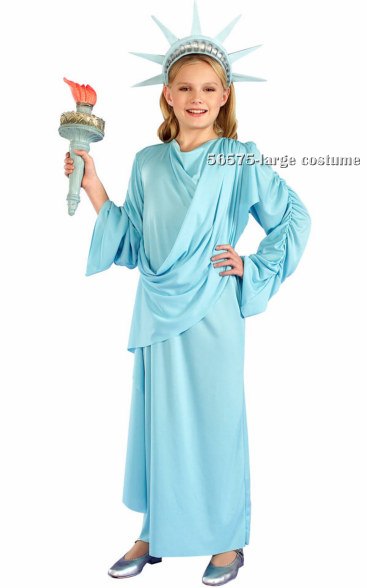 Girls Statue of Liberty Costume