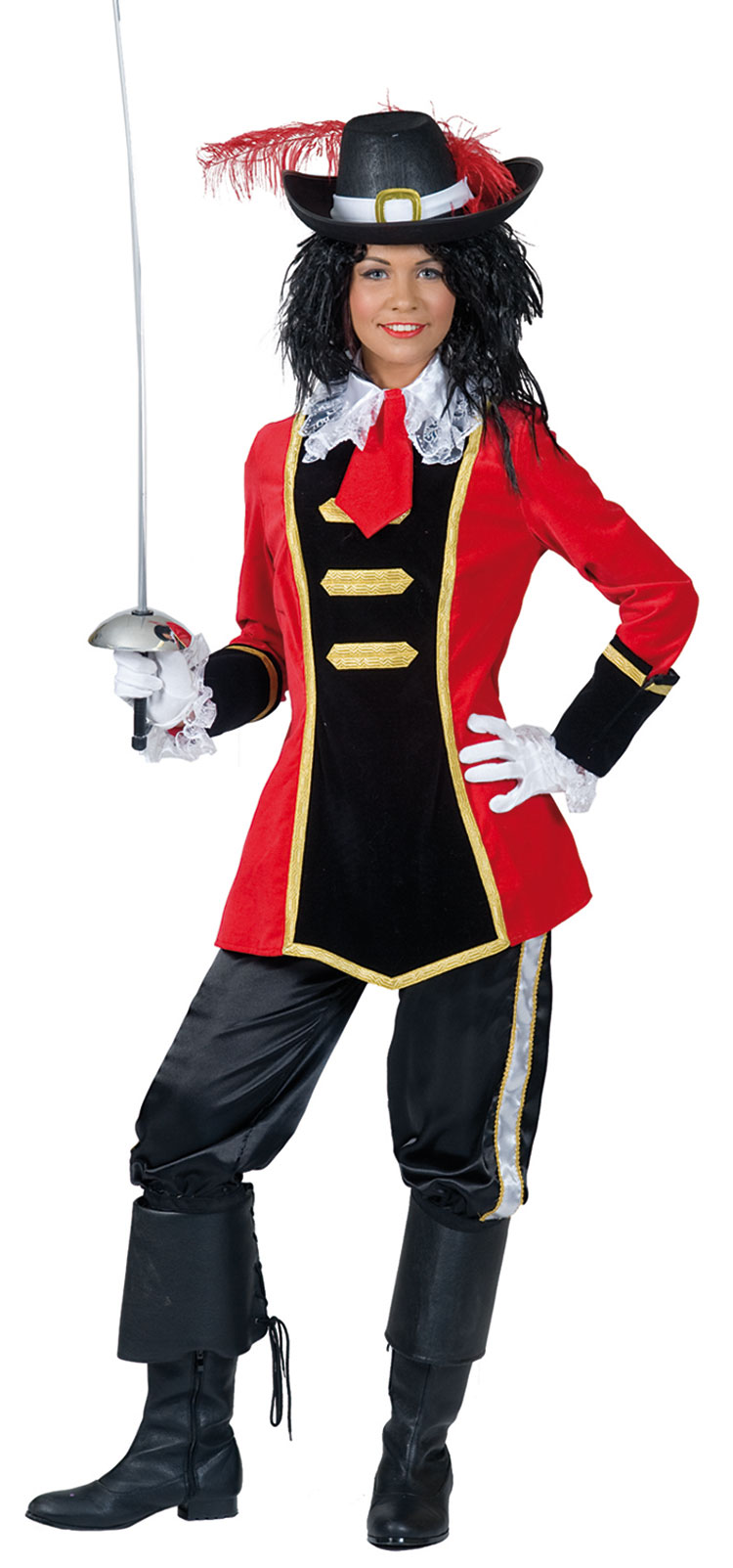 Ladies Queen's Musketeer Costume