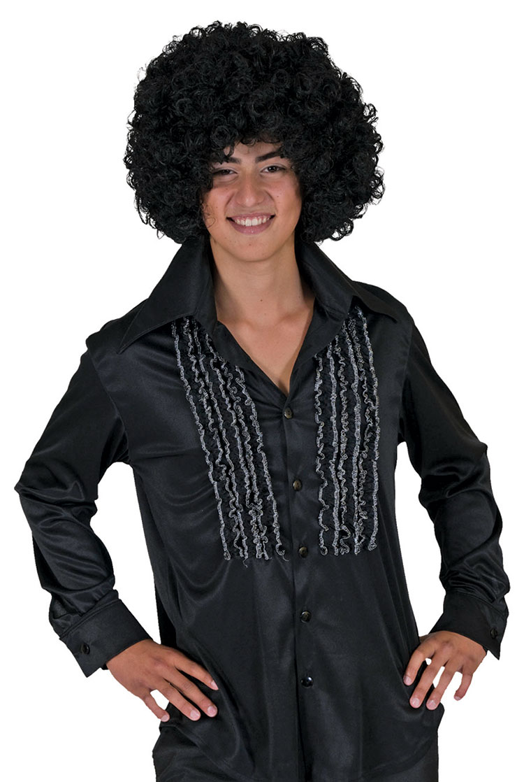 Black Saturday Night Costume Shirt