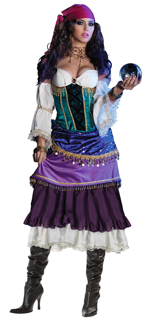 Super Deluxe Tarot Card Gypsy Costume