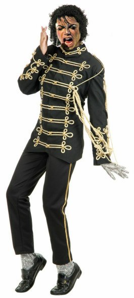 Michael Jackson Military Rocker Costume - Click Image to Close