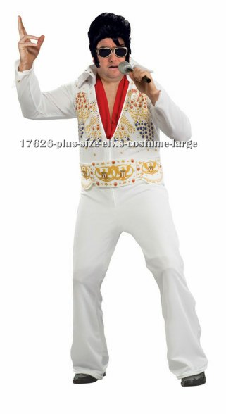 Plus Size Elvis Costume - Click Image to Close