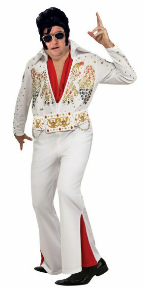 Plus Size Deluxe Elvis Costume