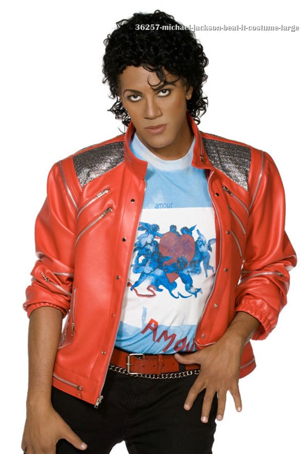 Michael Jackson Beat It Costume - Click Image to Close