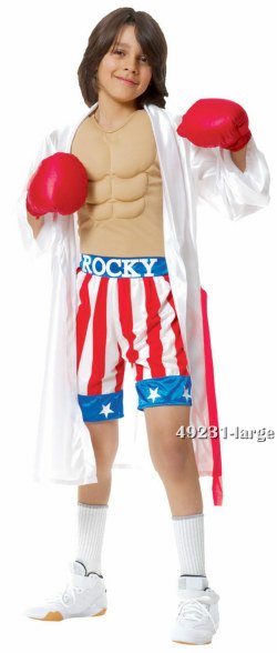 Licensed Rocky IV Kids Costume - Click Image to Close