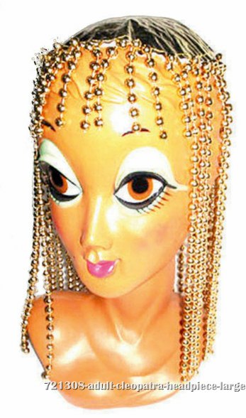 Adult Cleopatra Headpiece - Click Image to Close