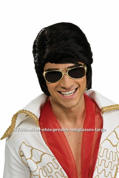 Silver Elvis Presley Sunglasses