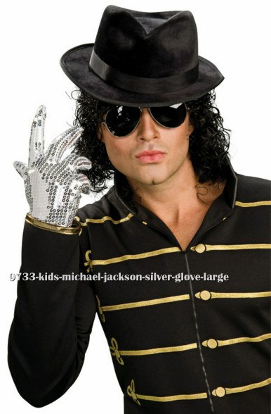 Kids Michael Jackson Silver Glove - Click Image to Close