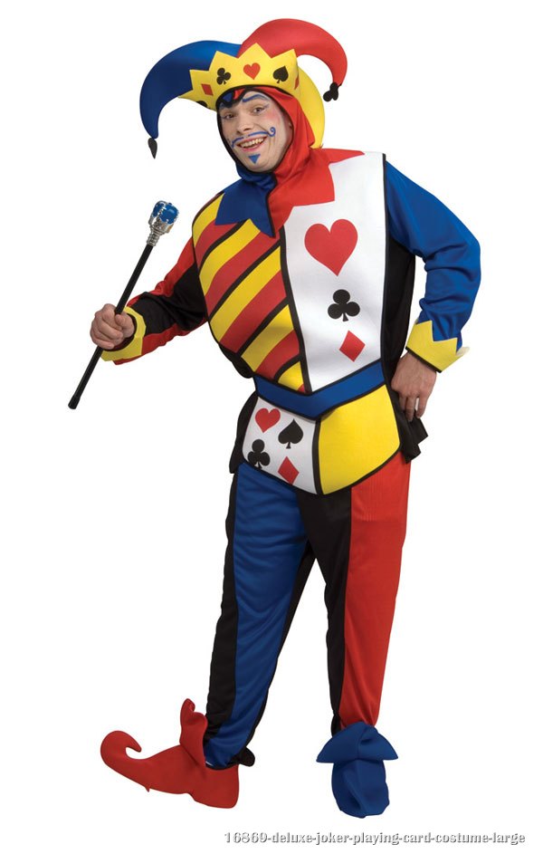 Deluxe Joker Playing Card Costume