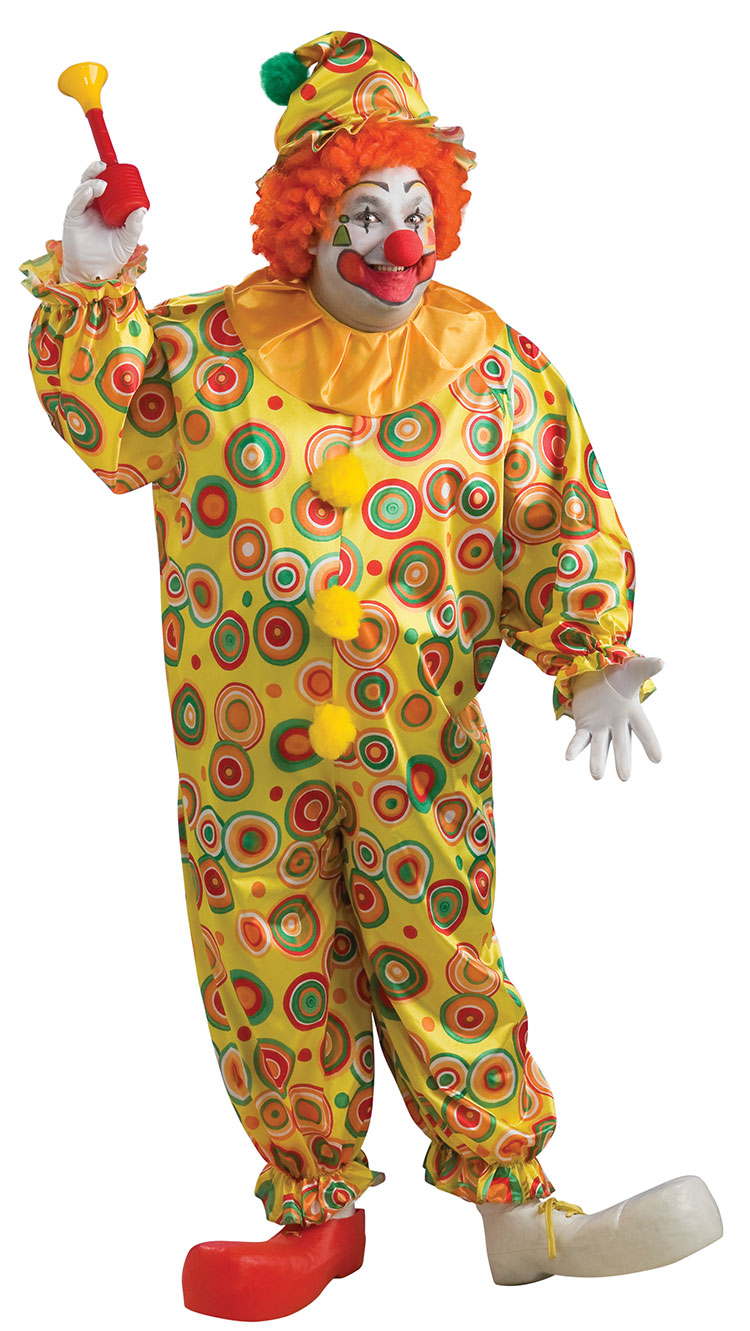 Plus Size Jack The Jolly Clown Costume