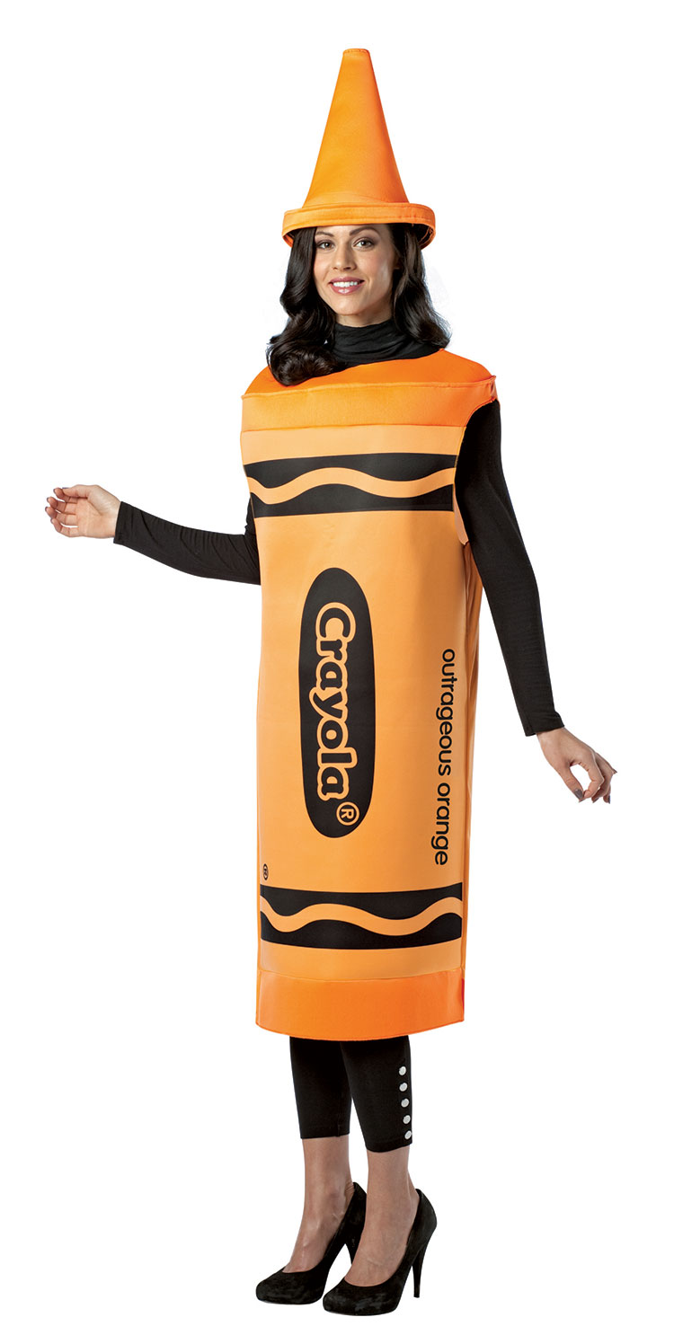 Outrageous Orange Crayola Costume