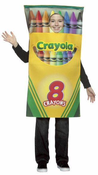 Kids Crayola Box Of Crayons Costume