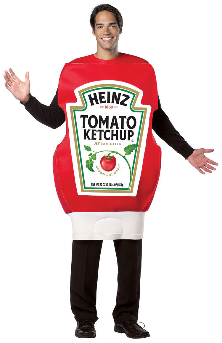 Heinz Ketchup Squeeze Bottle Costume