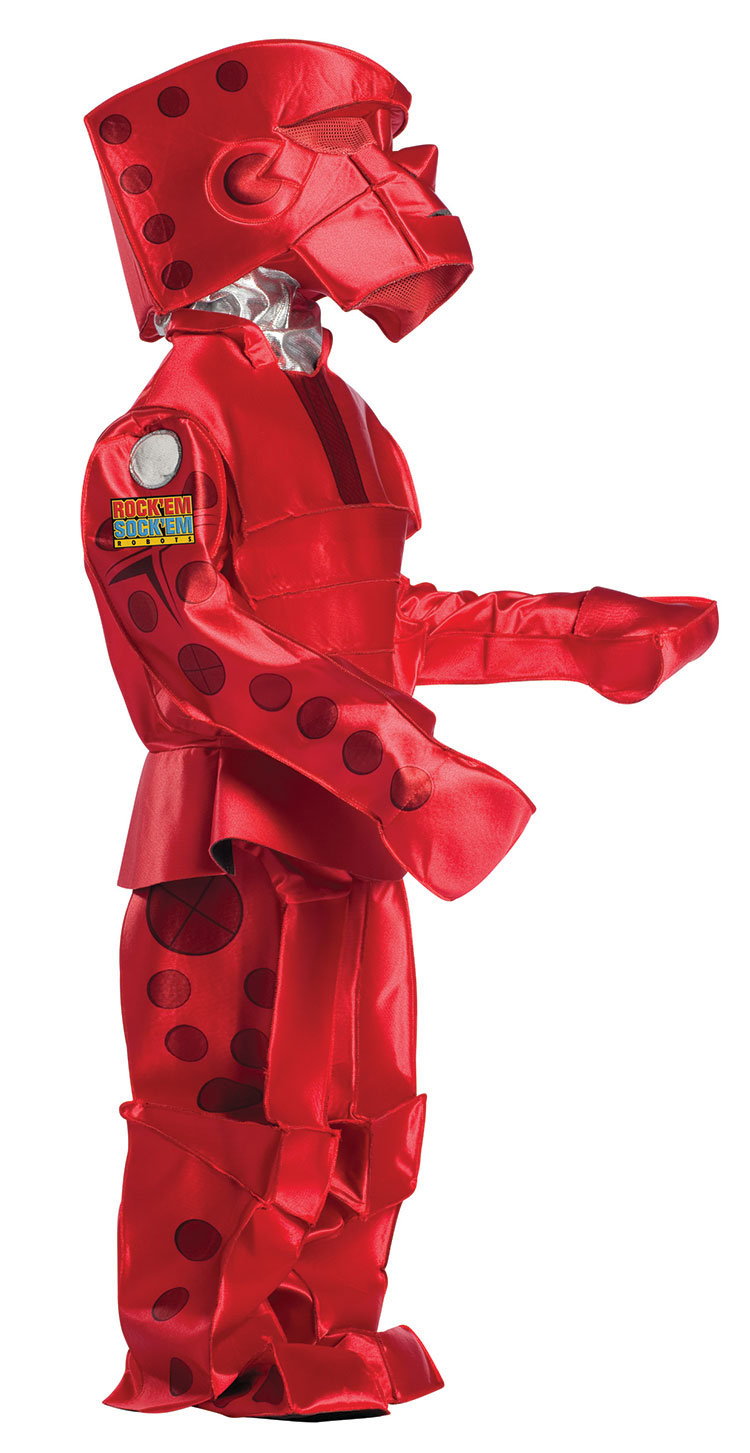 Kids Rock'em Sock'em Red Robot Costume