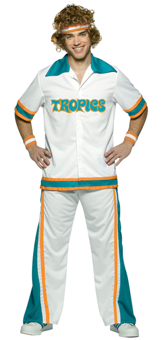 Plus Size Semi-pro Warm-up Suit Costume