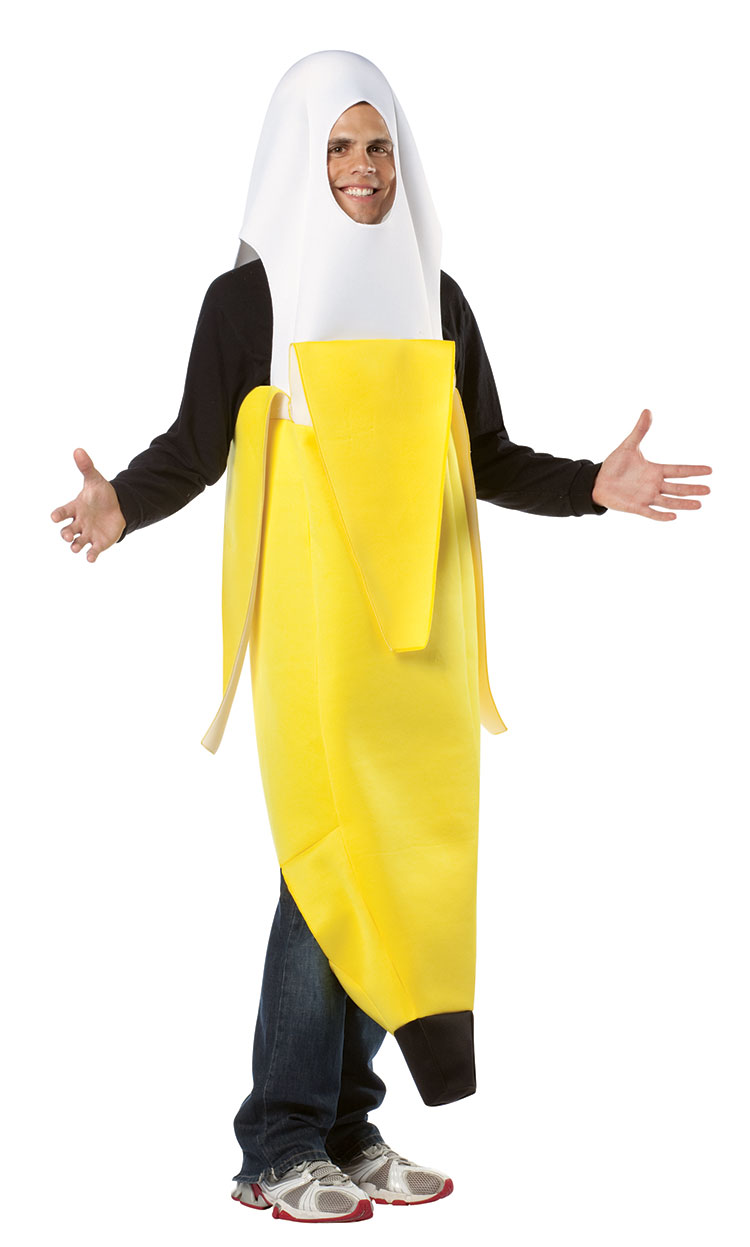 Peeled Banana Costume