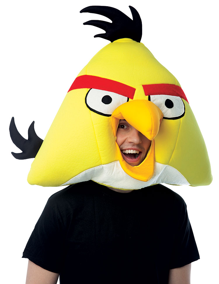 Yellow Angry Birds Mask