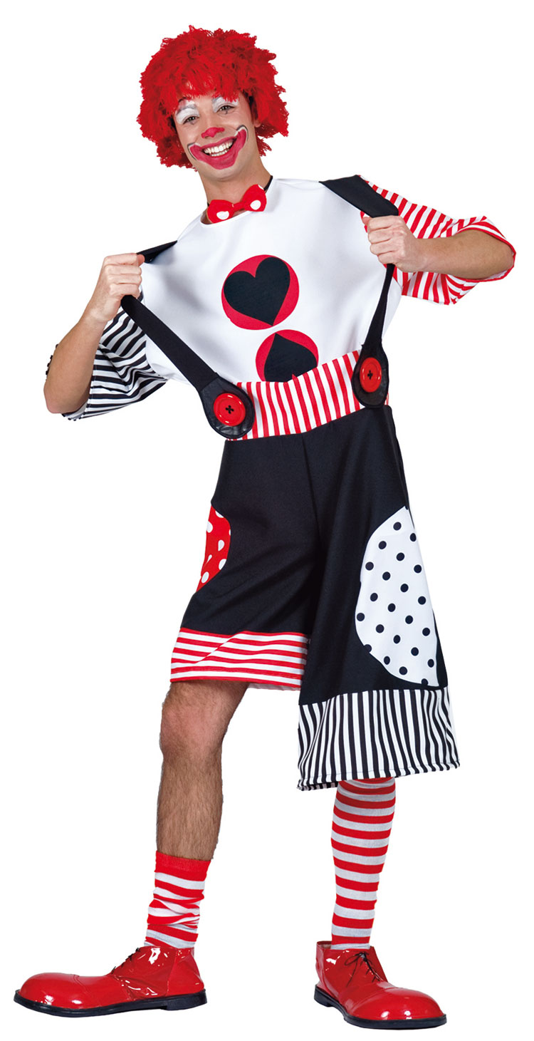 Big Heart Clown Costume