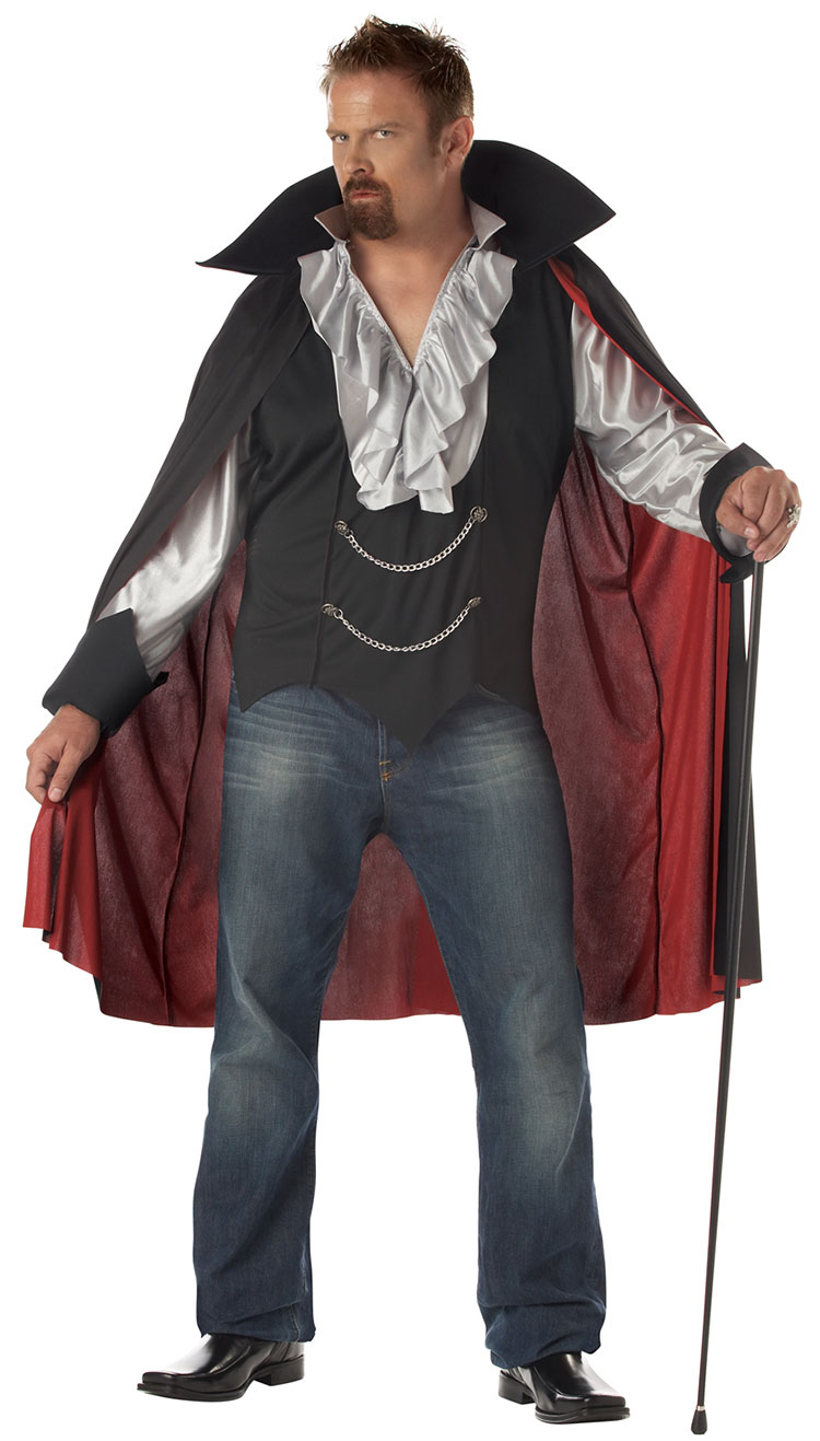 Plus Size Very Cool Vampire Costume