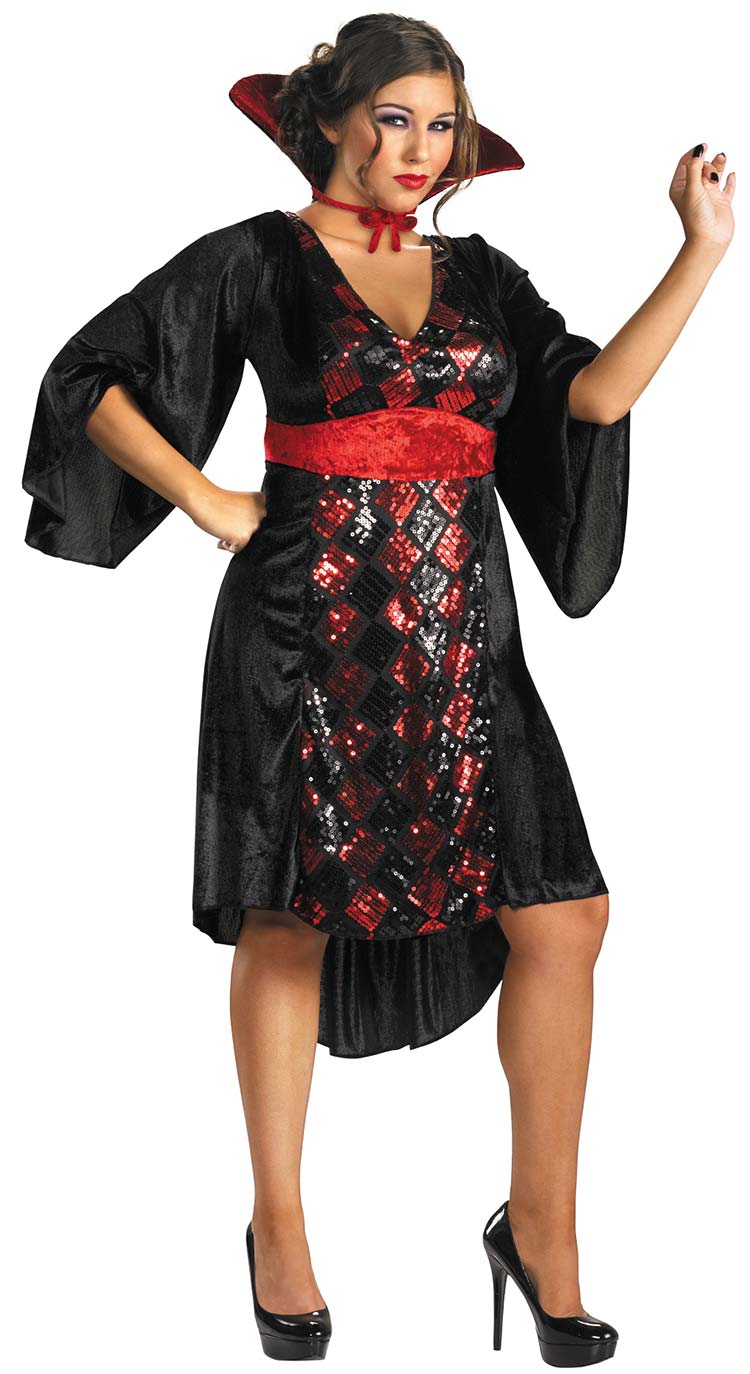 Plus Size Vampire Vixen Costume