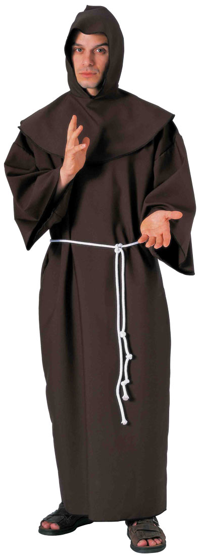 Super Deluxe Medieval Monk Costume