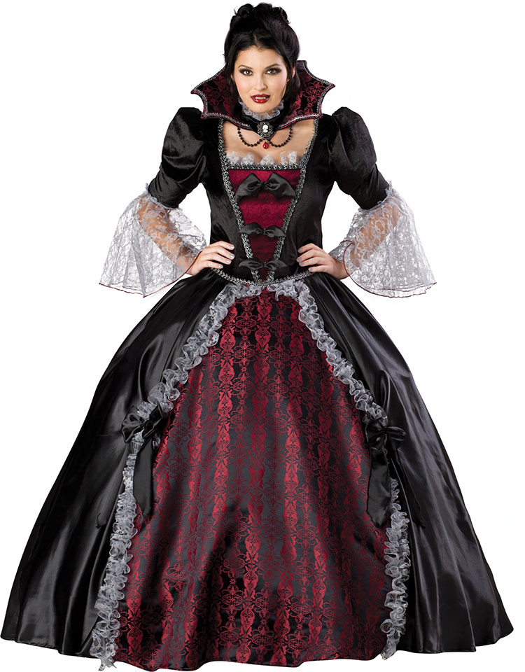 Plus Size Vampiress Of Versailles Costume