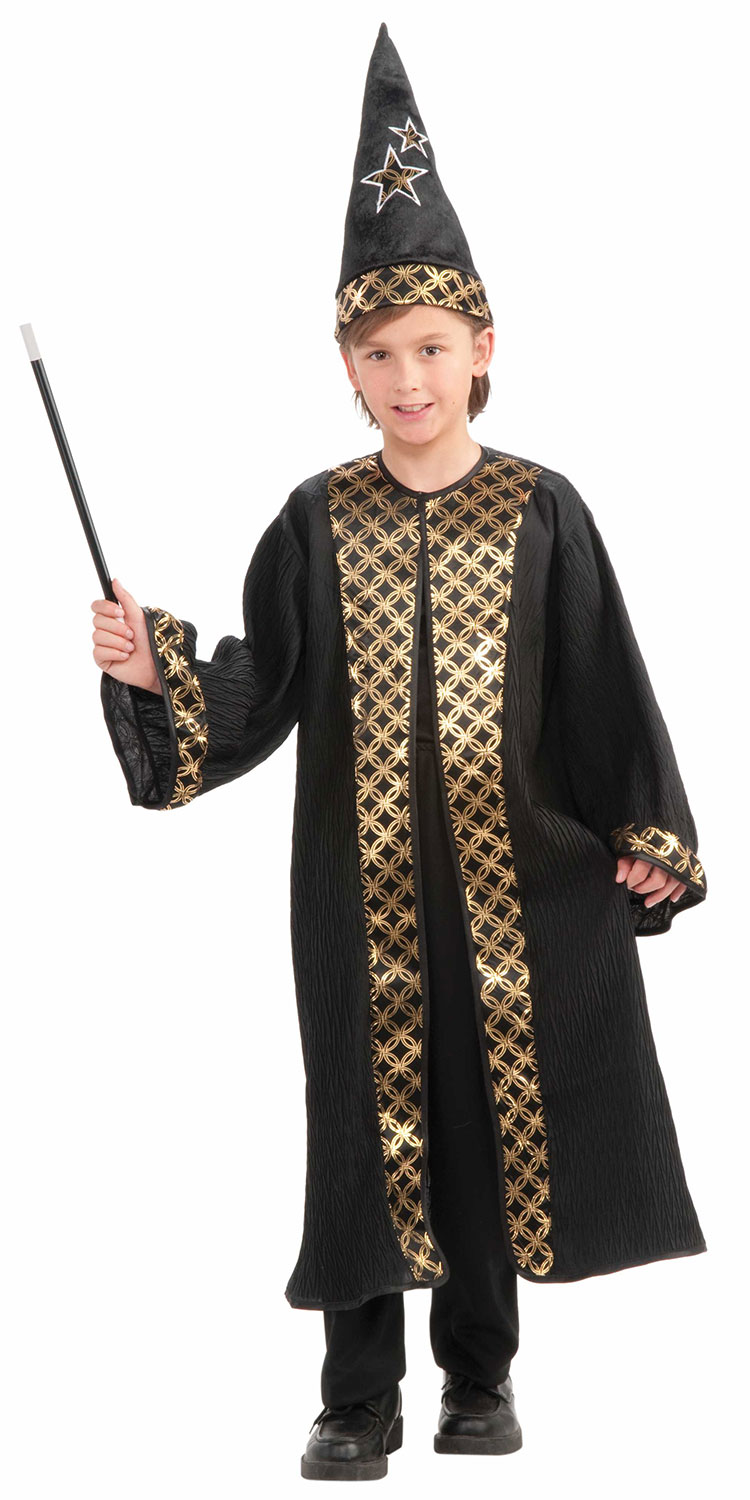 Kids Deluxe Wizard Costume