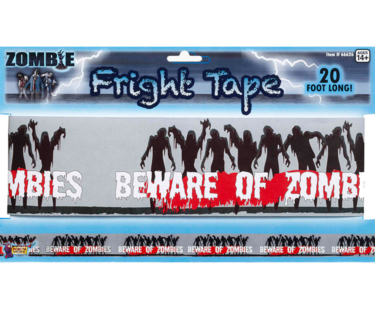 Zombie Warning Tape