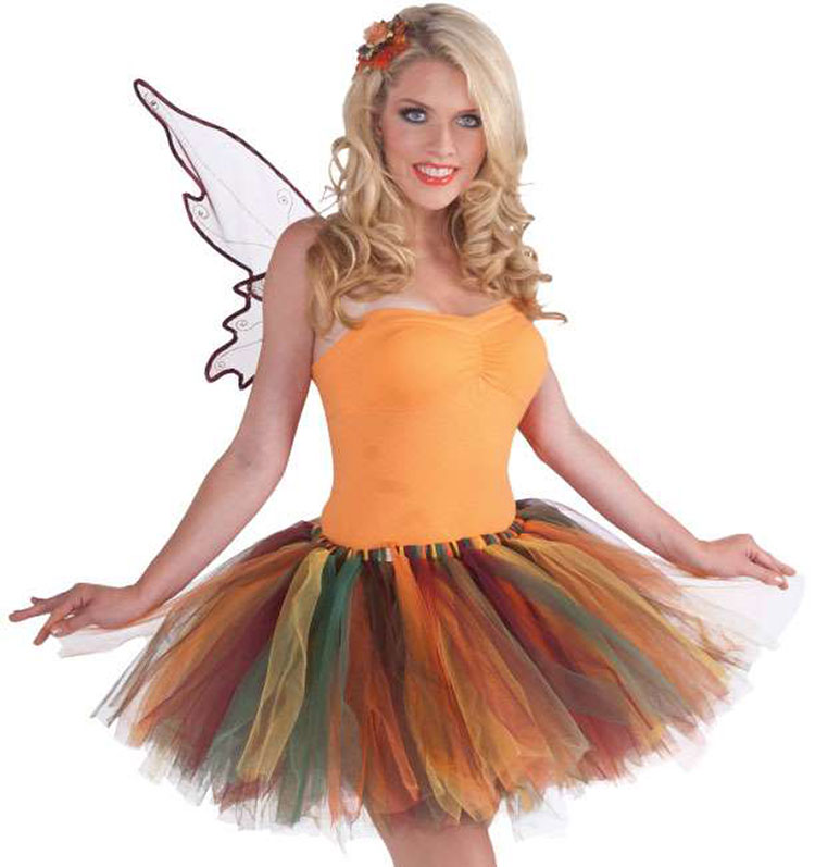 Autumn Fairy Tattered Tutu