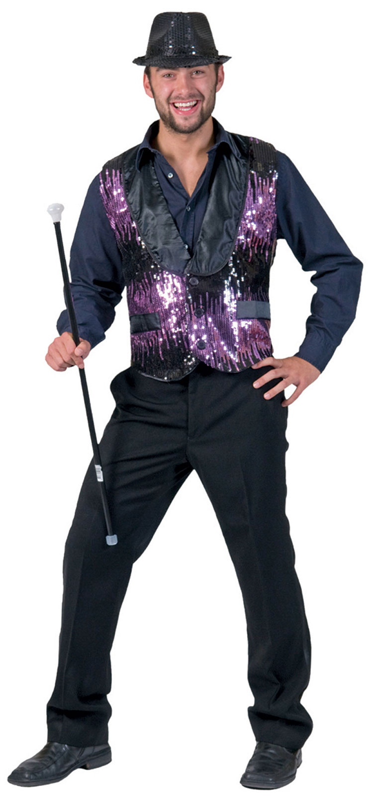 Purple All That Jazz Costume Vest