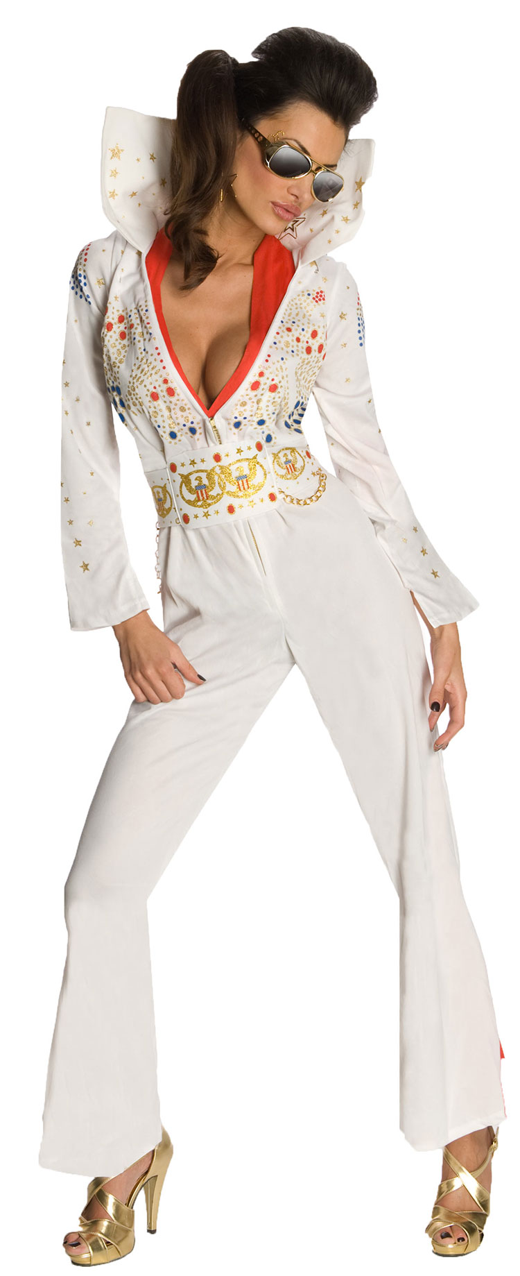 Ladies Sexy Elvis Costume