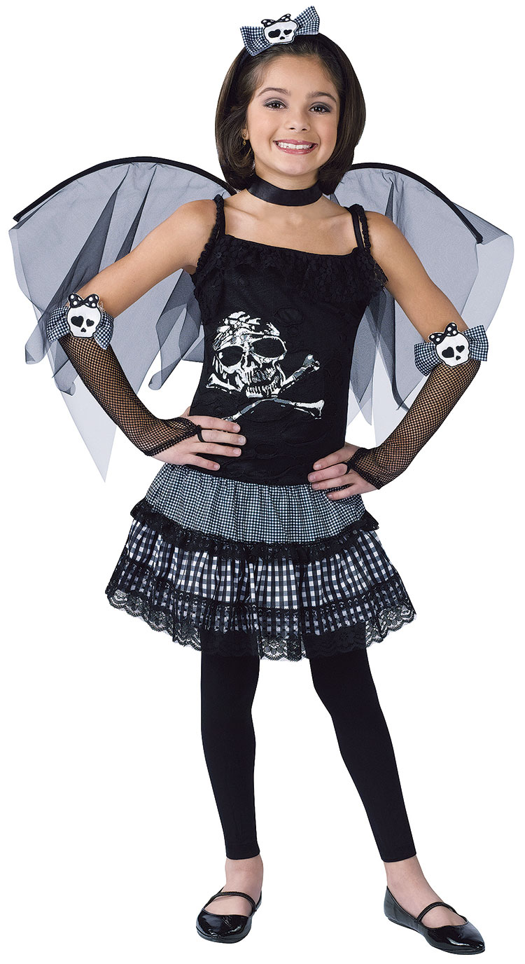 Girls Funky Punk Fairy Costume