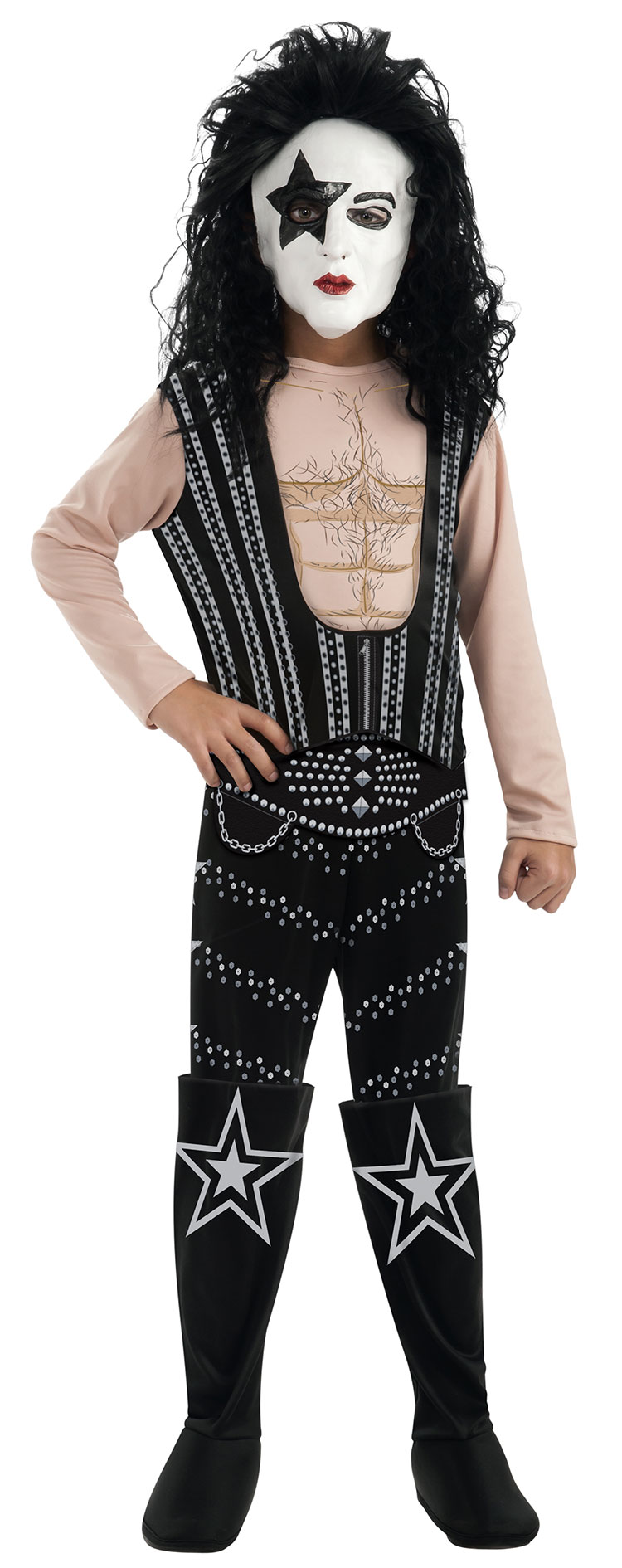 Deluxe Teen KISS Pauly Stanley The Starchild Costume