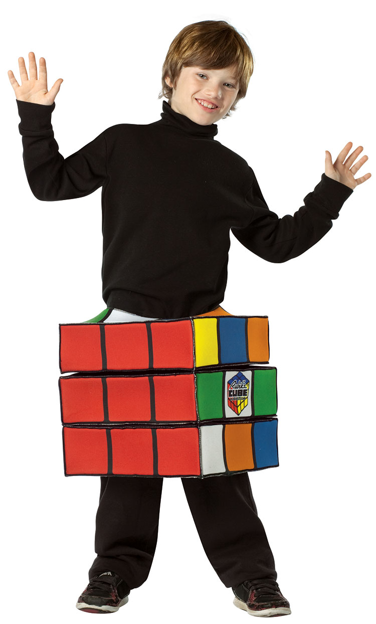 Kids Rubik's Cube Costume