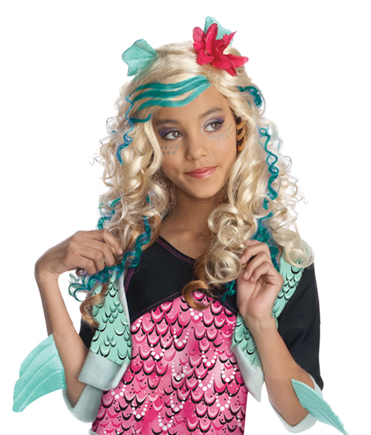 Girls Lagoona Blue Wig