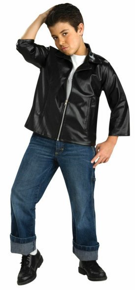 Kids 50s Greaser Jacket Costume