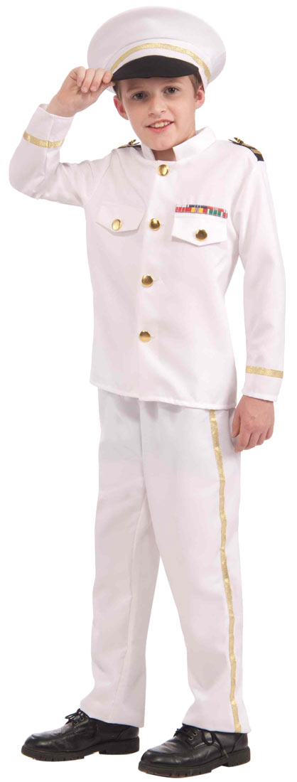 Navy Admiral Costume For Kids