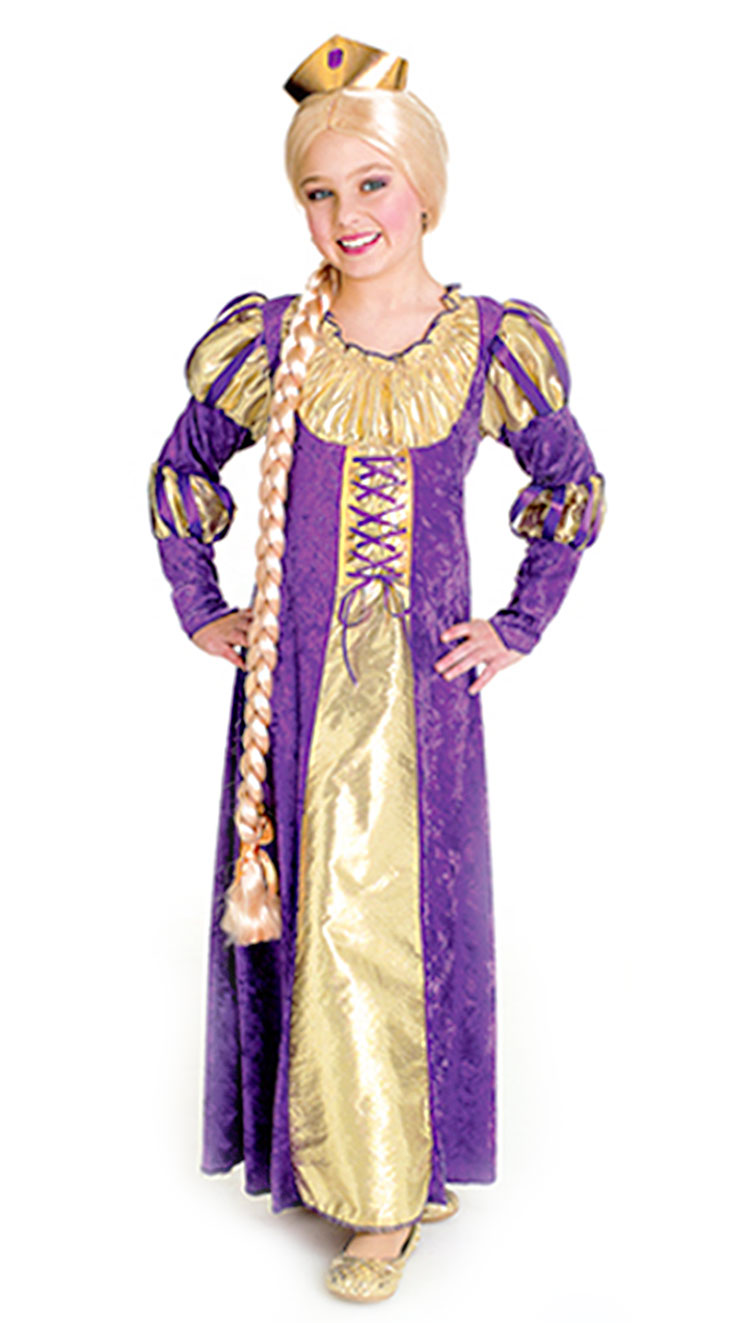 Girls Rapunzel Costume