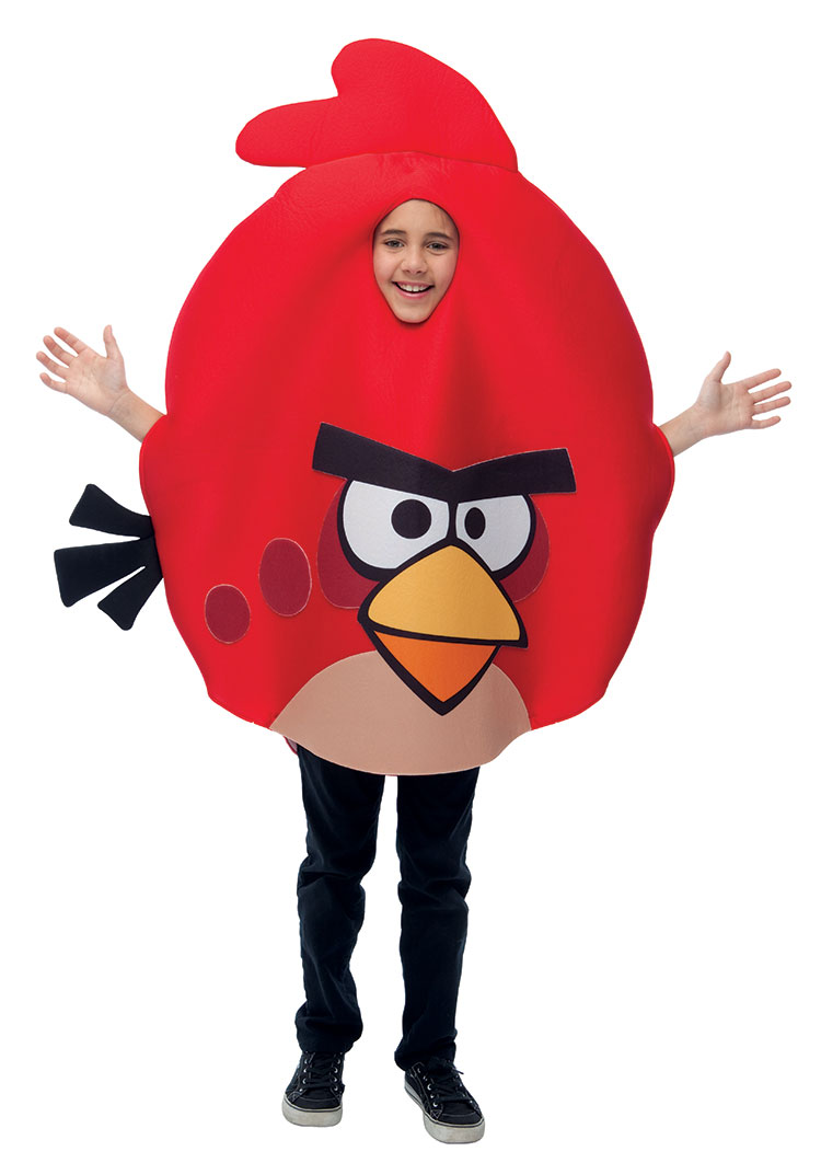 Angry Birds Red Bird Costume For Kids