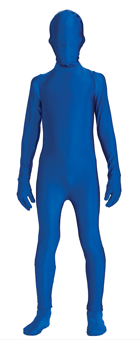 Kids Blue Im Invisible Costume