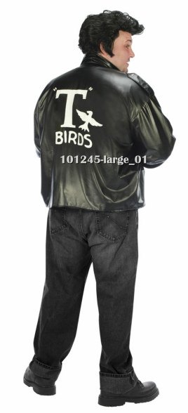 Plus Size Danny's Deluxe T-Bird Jacket 50s Costume