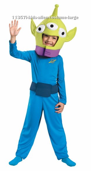 Kids and Toddler Alien Costume