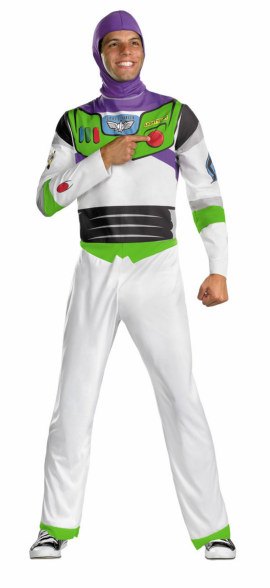 Regular and Plus Size Buzz Lightyear Costume