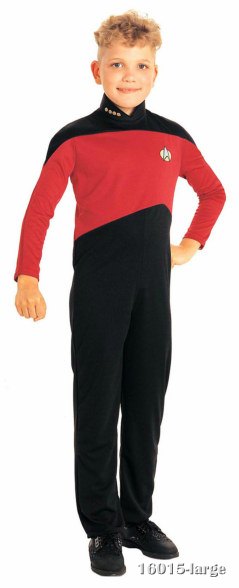 Red Star Trek Jumpsuit Costume