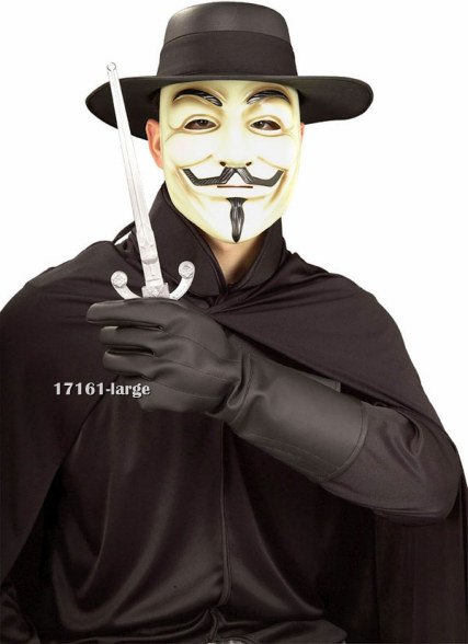 V for Vendetta Costume Kit