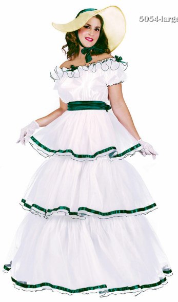 Adult White Southern Belle Costume