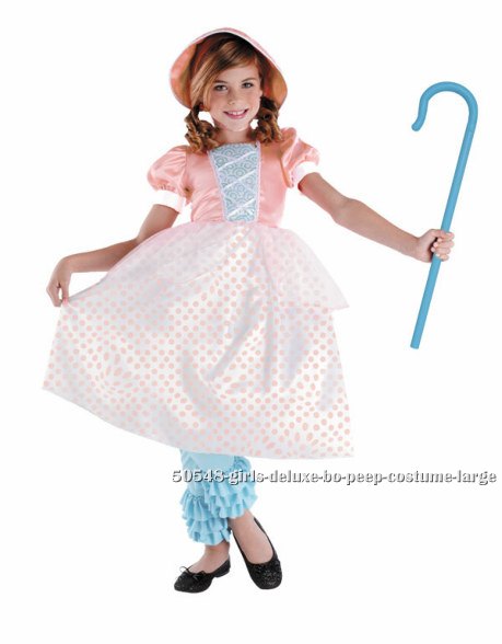 Girls Deluxe Bo Peep Costume