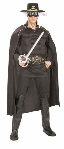 Adult Super Deluxe Zorro Costume